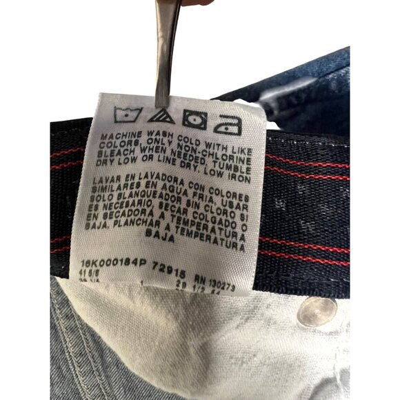 Wrangler Men's Regular Fit Comfort Fit Jeans 38x29 Blue Denim Cotton - Picture 12 of 13